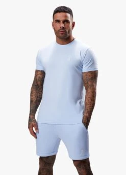 Gym King Fundamental Tee - Cloud Blue