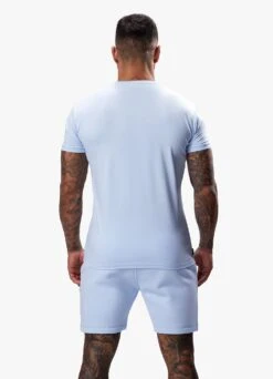 Gym King Fundamental Tee - Cloud Blue -Gym King Store FUNDAMENTALTEE SHORT CLOUDBLUESST B2D0DSHR B2D0J79