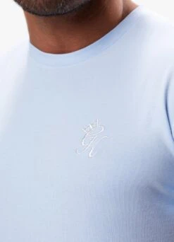 Gym King Fundamental Tee - Cloud Blue -Gym King Store FUNDAMENTALTEE SHORT CLOUDBLUESST B2D0DSHR B2D0J84