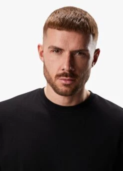 Gym King Blaze Jersey Tee - Black/Gold -Gym King Store GKBLAZEJERSEYTEE BLACKGOLDSST B2CWT 198