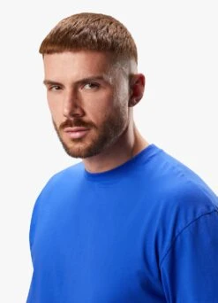 Gym King Blaze Jersey Tee - Sonic Blue -Gym King Store GKBLAZEJERSEYTEE SONICBLUESST B2CYE 205