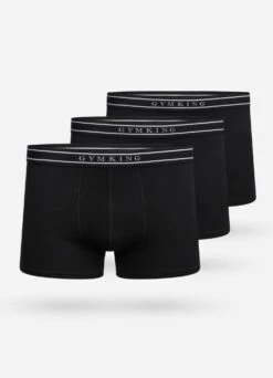 Accessories Gym King Boxers (3PK) - Black