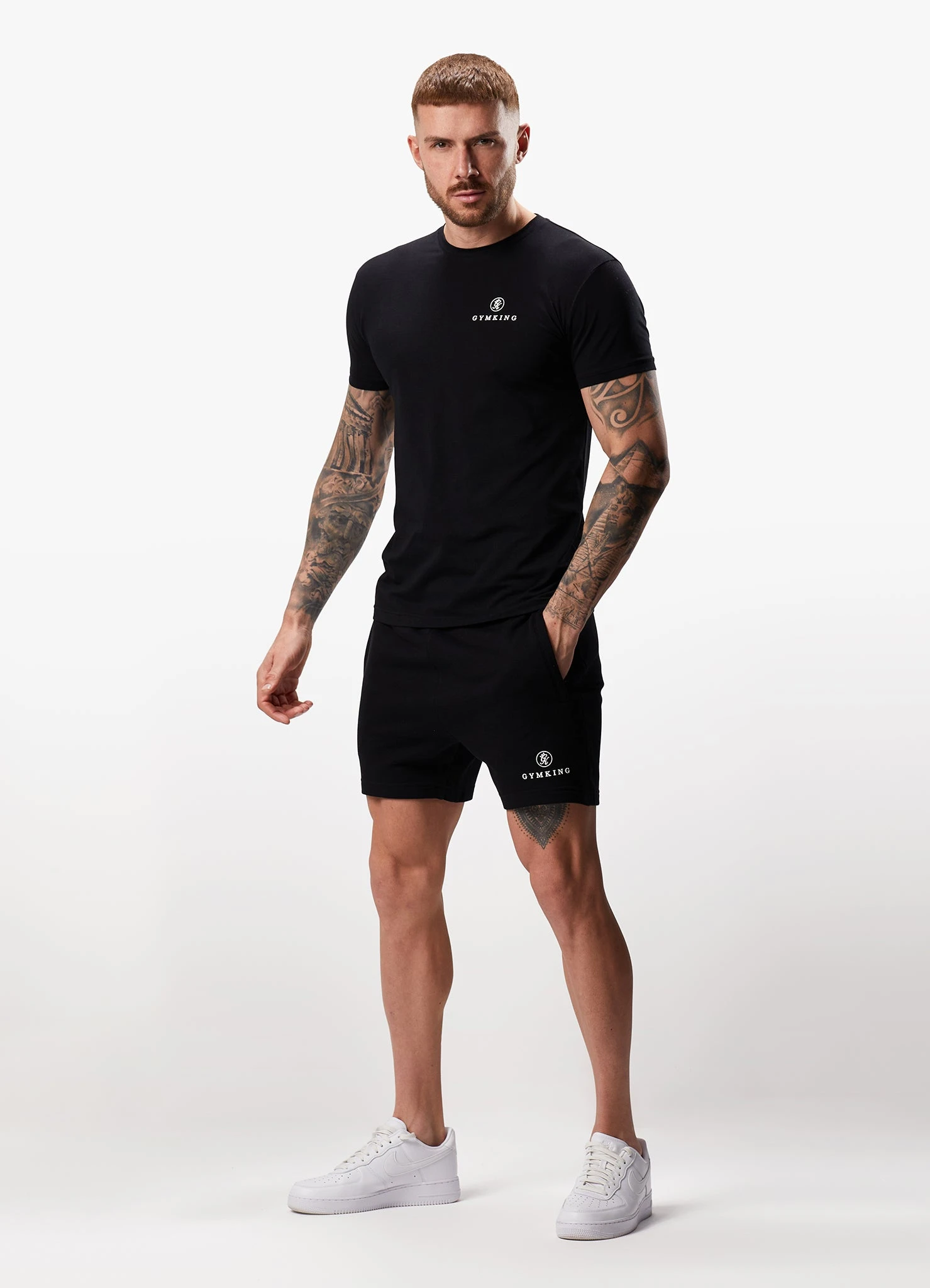 Gym King Pro Classic Short - Black 11 Gym King Pro Classic Short - Black - Image 9