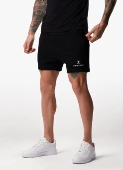 Gym King Pro Classic Short - Black 19 Gym King Pro Classic Short - Black -Gym King Store GKPROCLASSICTEE SHORT BLACKSST B2CV1 123
