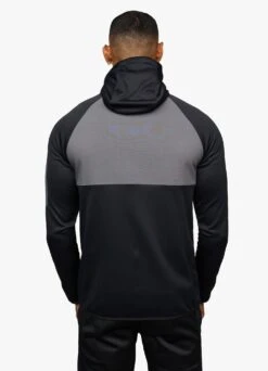 Gym King Velocity Tech Full Zip - Grey -Gym King Store GKSPORTVELOCITYTECHFULLZIPHOOD BLACK DARKGREYTST A2692 202
