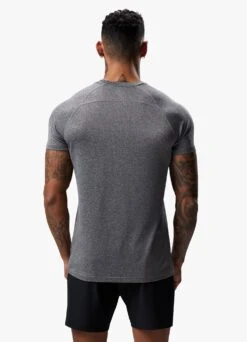 Gym King Grindle Tee - Grey Marl -Gym King Store GRINDLETEE GREYMARLSST A26ZI 252