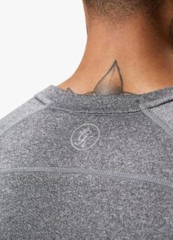 Gym King Grindle Tee - Grey Marl -Gym King Store GRINDLETEE GREYMARLSST A26ZI 255