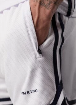 Gym King Higher State Short - White -Gym King Store HIGHERSTATEVEST SHORT WHITEVST B2CVCSHR B2CVF 62