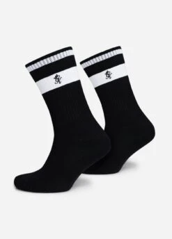 Accessories Gym King Ryu Socks (2pk) - Black