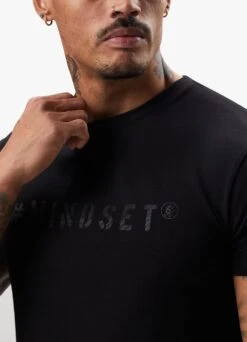 Gym King Mindset Jersey Tee - Black -Gym King Store MINDSETTEE BLACK 455