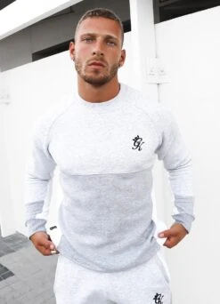Gym King Minefield Crew - Snow Marl/White/Light Grey Marl -Gym King Store MINEFIELD 5 d5a3c8df 2050 4a2c a519 3212830185c0