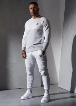 Gym King Minefield Jogger - Snow Marl/White/Light Grey Marl -Gym King Store MINEFIELD dc563d05 90dd 4184 a47a 455451eda9e0