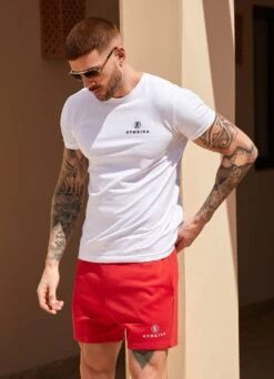 Gym King Pro Classic Tee - White -Gym King Store Marrakesh202412636