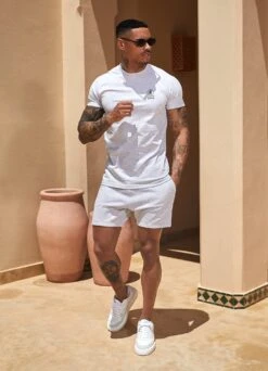 Gym King Aventus Short - Snow Marl -Gym King Store Marrakesh202413282
