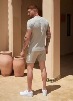 Gym King Aventus Short - Taupe -Gym King Store Marrakesh202413547