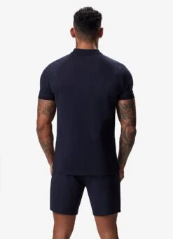 Gym King Riviera Signature Polo - Navy -Gym King Store N5