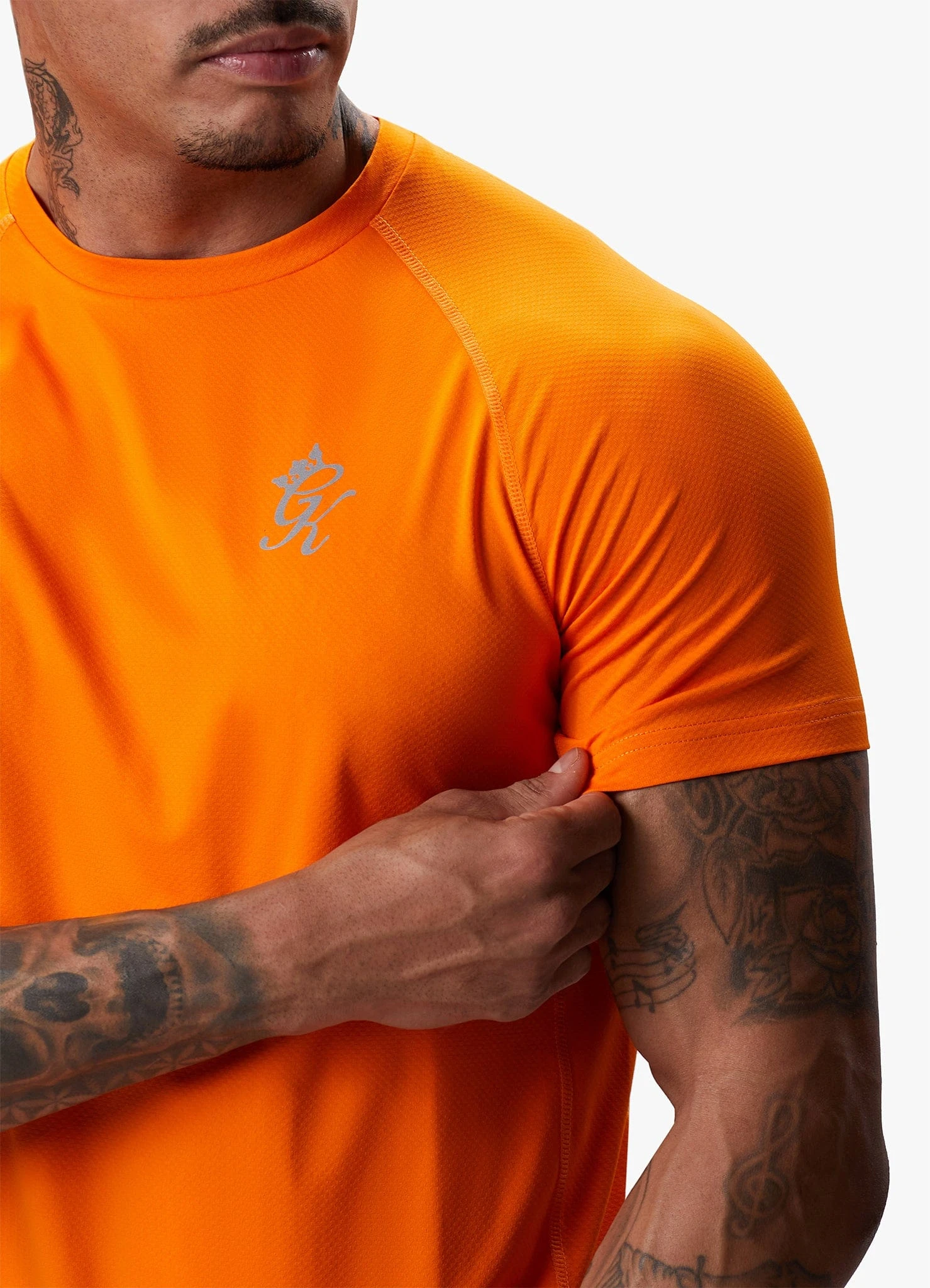 Gym King Energy Tee - Tangerine 7 Gym King Energy Tee - Tangerine - Image 5