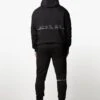 Gym King Outline Print Hood Tracksuit - Black -Gym King Store OUTLINEPRINTHOOD JOGGER BLACKHDE A2BFLTSB A2BFO 170 e9527523 e86c 4e93 af73 65559c66cb34