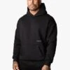 Gym King Outline Print Hood - Black -Gym King Store OUTLINEPRINTHOOD JOGGER BLACKHDE A2BFLTSB A2BFO 171