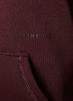 Gym King Outline Print Hood - Burgundy -Gym King Store OUTLINEPRINTHOOD JOGGER BURGUNDYHDE A2BFNTSB A2BFQ 150