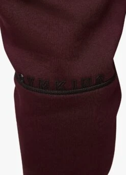 Gym King Outline Print Jogger - Burgundy -Gym King Store OUTLINEPRINTSWEATSHIRT JOGGERS BURGUNDYSWT A2BFJTSB A2BFQ 142