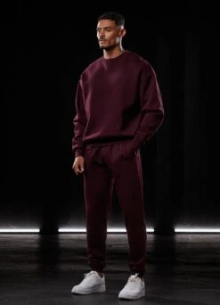 Gym King Outline Print Jogger - Burgundy -Gym King Store OUTLINEPRINTSWEATSHIRT JOGGERS BURGUNDYSWT A2BFJTSB A2BFQ 42 3d2fa486 732b 4298 80ff 2837860999a8