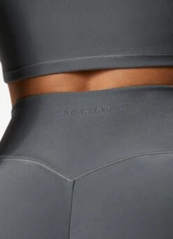 Gym King Peach Luxe 4" Short - Dark Sage Luxe -Gym King Store PEACHLUXELSTOP SHORT DARKSAGELUXEWLT A2BVIWSR A2BVL165