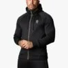 Gym King Full Zip Poly Hood - Black/Gold 2 Gym King Full Zip Poly Hood - Black/Gold -Gym King Store POLYFZHOOD JOGGER BLACKGOLDTST A28OHTSB A28OI 75