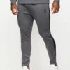 Gym King Poly Tracksuit Bottoms - Dark Grey/Black -Gym King Store POLYOVERHEAD TRACKSUITBOTTOMS DARKGREYBLACKHDE B24X2TSB 1869 205