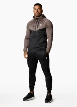 Gym King Precision FZ Hood - Iron/Black -Gym King Store PRECISIONFZHOOD JOGGER KHAKIBLACKTST A2A41TSB A2A42 276
