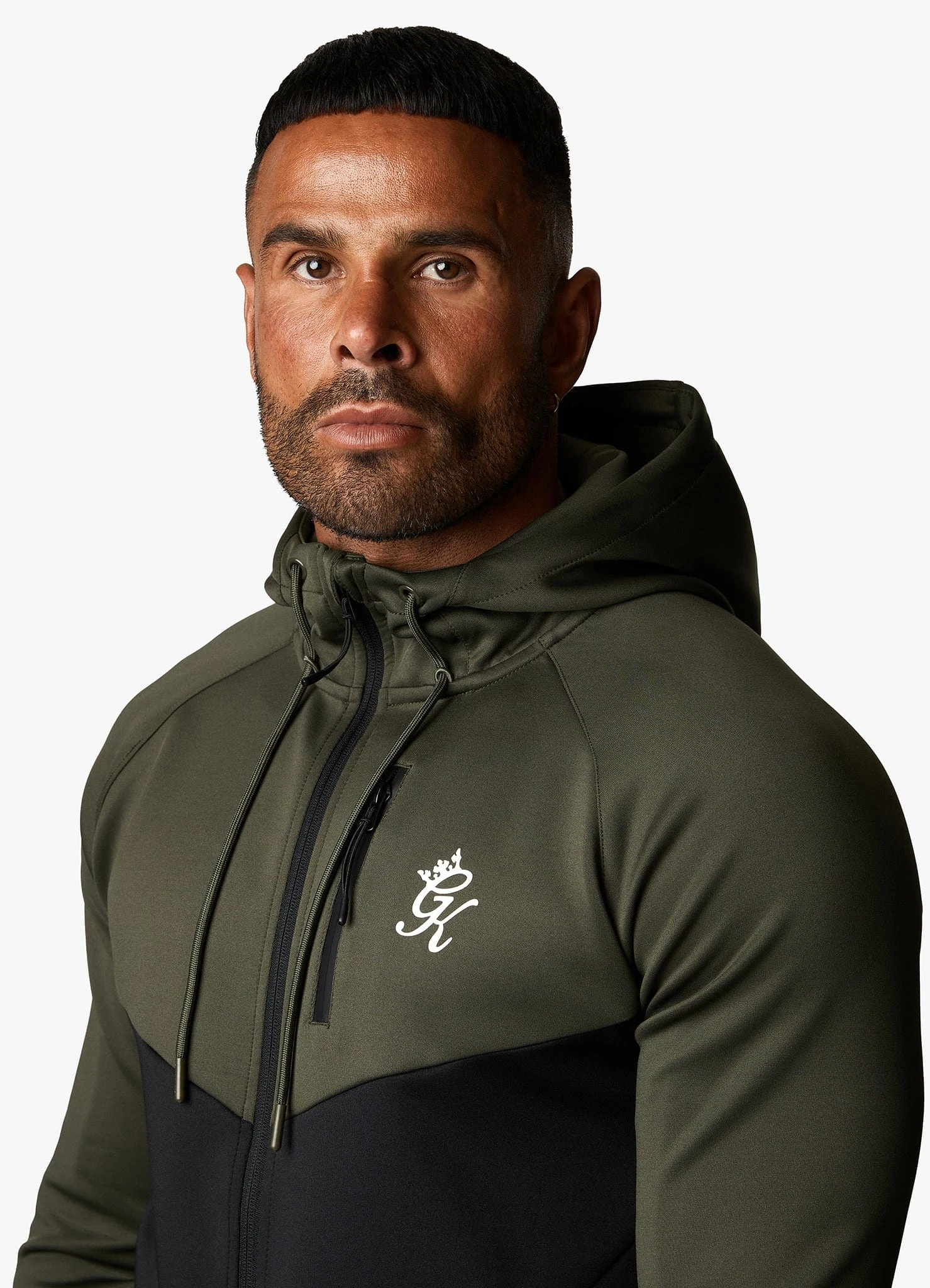 Gym King Precision Tracksuit - Khaki 8 Gym King Precision Tracksuit - Khaki - Image 6