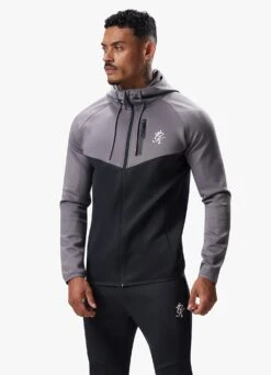 Gym King Precision FZ Hood - Slate Grey/Titanium Grey -Gym King Store PRECISIONFZHOOD JOGGER SLATEGREYTITANIUMGREYTST A2C22TSB A2C21 565