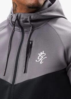Gym King Precision FZ Hood - Slate Grey/Titanium Grey -Gym King Store PRECISIONFZHOOD JOGGER SLATEGREYTITANIUMGREYTST A2C22TSB A2C21 567