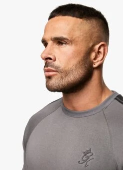 Gym King Premium Taped Crew - Grey -Gym King Store PREMIUMTAPEDCREW JOGGER GREYSWT A2BDOTSB A2BD9 48