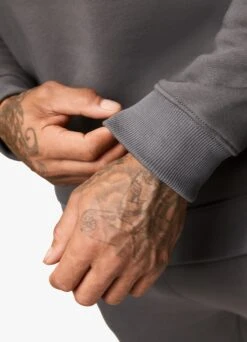 Gym King Premium Taped Crew - Grey -Gym King Store PREMIUMTAPEDCREW JOGGER GREYSWT A2BDOTSB A2BD9 51