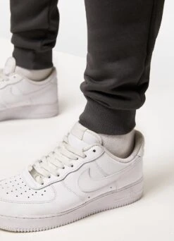 Gym King Premium Taped Jogger - Grey -Gym King Store PREMIUMTAPEDCREW JOGGER GREYSWT A2BDOTSB A2BD9 53