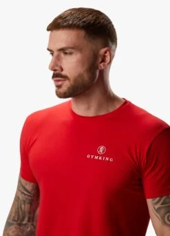 Gym King Pro Classic Tee - Salsa -Gym King Store PROCLASSICTEE SALSASST B2CV0 138