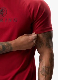 Gym King Pro Logo Jersey Tee - Red -Gym King Store PROJERSEYTEE JOGGER BLACKREDSST A2C3JTSB A2C3A 481