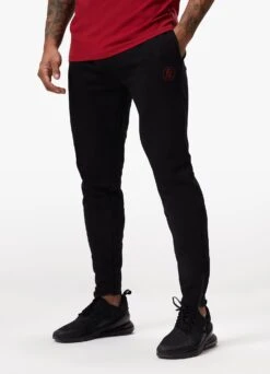 Gym King Pro Logo Fleece Tracksuit - Black/Red -Gym King Store PROJERSEYTEE JOGGER BLACKREDSST A2C3JTSB A2C3A 485 4588889d e505 45f3 8620 476cfedff334