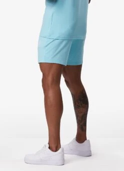 Gym King Pro Jersey Short - Aqua Blue -Gym King Store PROJERSEYTEE SHORT AQUABLUESST A2CHLSHR A2CHQ1602