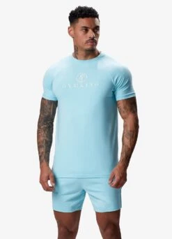 Gym King Pro Jersey Tee - Aqua Blue -Gym King Store PROJERSEYTEE SHORT AQUABLUESST A2CHLSHR A2CHQ1612