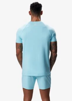 Gym King Pro Jersey Tee - Aqua Blue -Gym King Store PROJERSEYTEE SHORT AQUABLUESST A2CHLSHR A2CHQ1622
