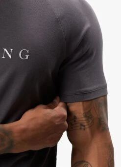 Gym King Pro Logo Jersey Tee - Graphite -Gym King Store PROJERSEYTEE SHORT GRAPHITESST A2C3FSHR A2C3K 495
