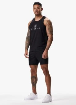 Gym King Pro Jersey Vest - Black -Gym King Store PROJERSEYVEST BLACKVST A2CHU 104