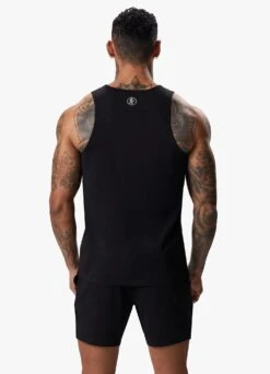 Gym King Pro Jersey Vest - Black -Gym King Store PROJERSEYVEST BLACKVST A2CHU 106