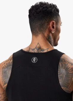 Gym King Pro Jersey Vest - Black -Gym King Store PROJERSEYVEST BLACKVST A2CHU 107