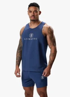 Gym King Pro Jersey Vest - Dark Indigo -Gym King Store PROJERSEYVEST SHORT DARKINDIGOVST A2CI0SHR A2CHS 78