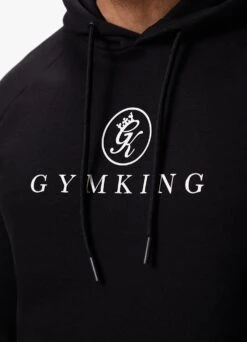 Gym King Pro Logo Fleece Tracksuit - Black -Gym King Store PROLOGOHOOD JOGGER BLACKHDE A2C37TSB A2C3E 539 2eea26e3 cf9e 4485 bb21 1ad02ce2f918