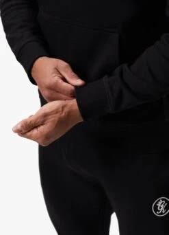 Gym King Pro Logo Fleece Tracksuit - Black -Gym King Store PROLOGOHOOD JOGGER BLACKHDE A2C37TSB A2C3E 541 7c789938 aba9 4e69 a0f5 15735f2afb32