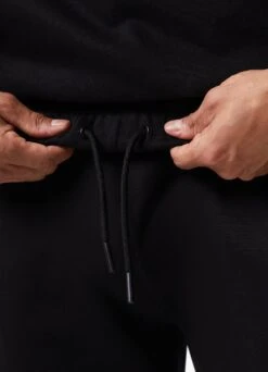 Gym King Pro Logo Jogger - Black -Gym King Store PROLOGOHOOD JOGGER BLACKHDE A2C37TSB A2C3E 549